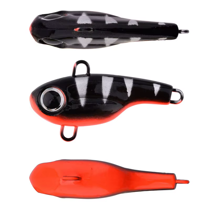 Señuelo giratorio Metal VIB con cola vibratoria – pesca deportiva - imagen 5