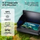 FOURQ localizador de peces portátil con sonda 4,3" LCD y visión nocturna - imagen 5