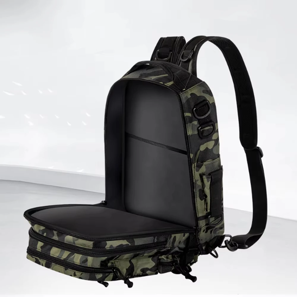 Mochila para aparejos de pesca con portacañas – Uso en exteriores - imagen 3