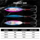 Cuchara de pesca Goture de lanzamiento lento para lubina y mar - imagen 5
