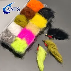 ANFS Pelo de conejo para atado moscas, uso en ninfas y caddis