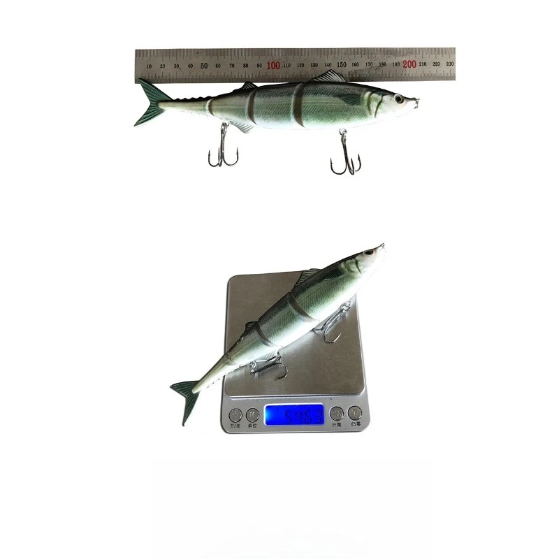 Swimbait hundimiento duro articulado Glide – Señuelo de pesca - imagen 2