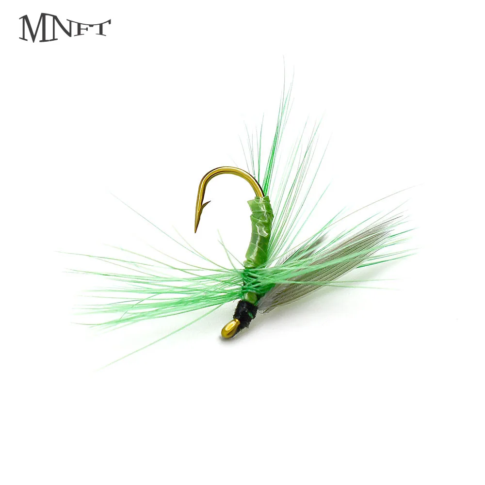 MNFT Mosca Green Mayfly Mosquito Nymph para pesca