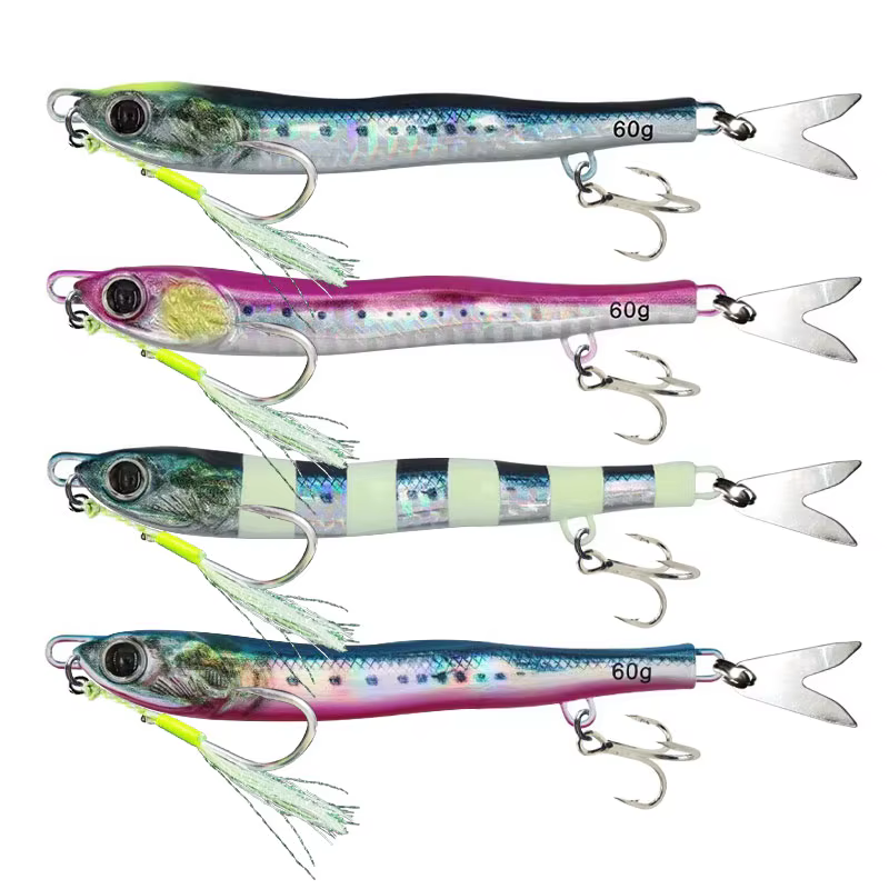 AS Fast Jig – Señuelo anzuelo triple acabado brillante - imagen 5