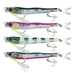 Jig AS Fast – Señuelo plantilla brillante con triple anzuelo