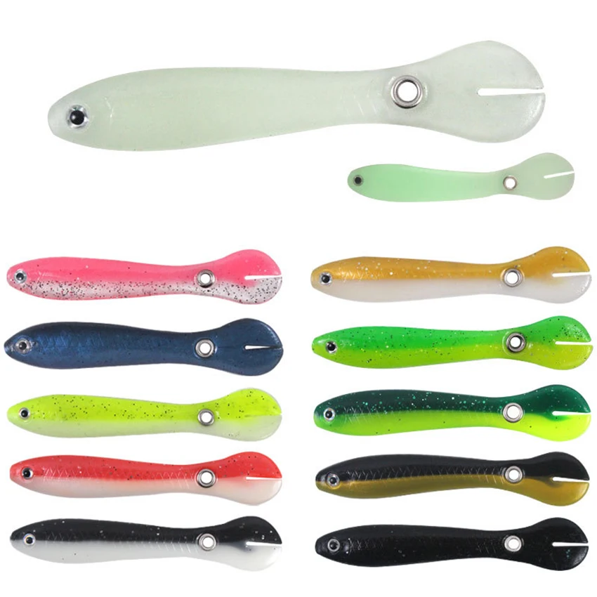 Señuelo wobbler de silicona – Lombriz biónica para pesca ligera - imagen 3