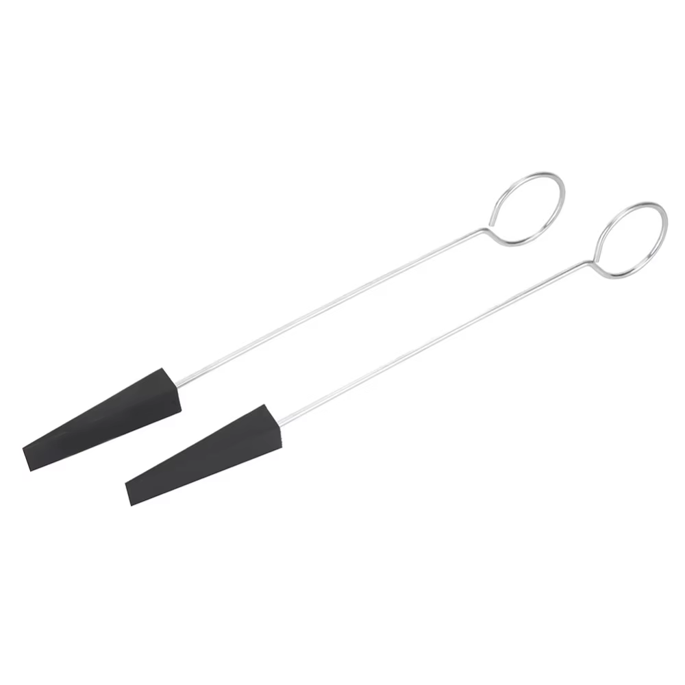 Silenciadores para piano de goma y metal, acabado negro - imagen 2