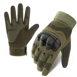 Guantes de pesca para exteriores: dedos completos, diseño táctil