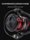 Carrete giratorio MIFINE DEFINITE – Bobina de metal para trucha - imagen 4