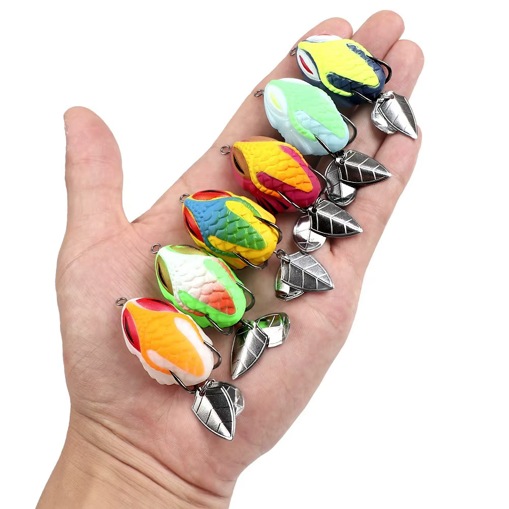 Rana hundimiento spinner lubina – Goma realista - imagen 4