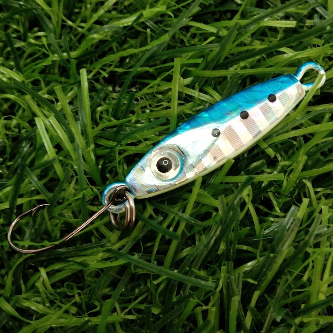 Swolfy mini jig metálico para lubina, trucha y perca en roca - imagen 4