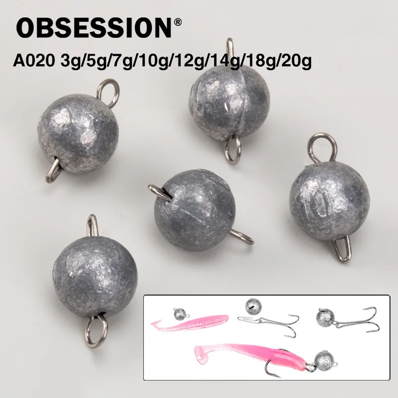 Obsession A020 Jig Head Cheburashka tipo bala - Conector para vinilo