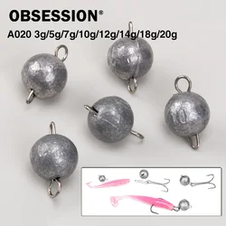 Obsession A020 Jig Head Cheburashka tipo bala - Conector para vinilo
