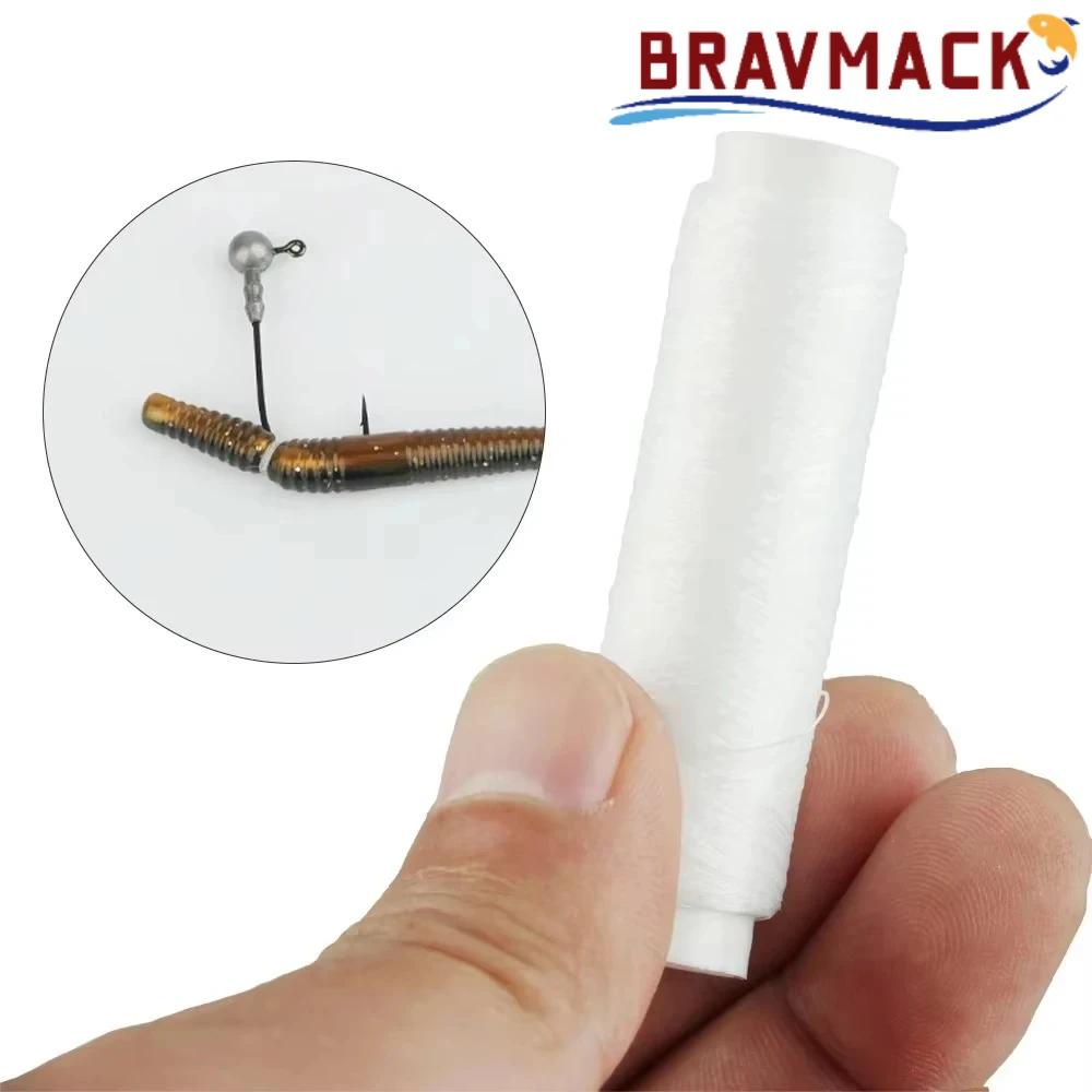 BRAVMACK Líder monofilamento invisible para carpas – alta elasticidad - imagen 5