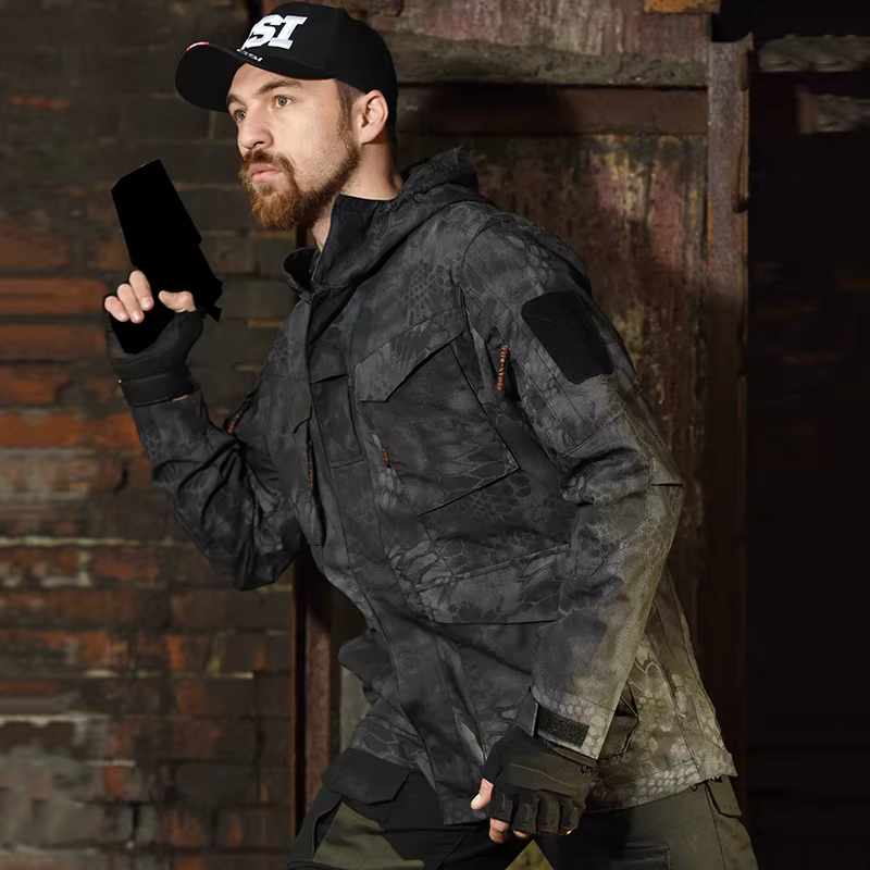 Chaquetón táctico HAN WILD – Cortavientos y térmico para hombre - imagen 5