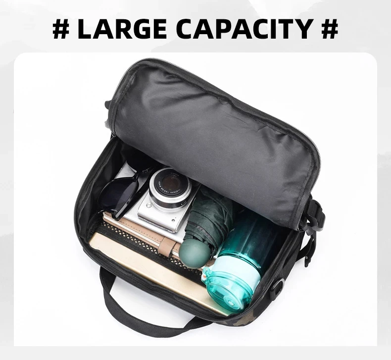 Bolsa cruzada para llevar sin soltar el equipo