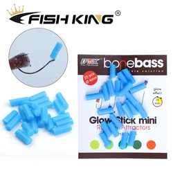 FISH KING Manguera luminosa pesca silicona para aparejos de carpa