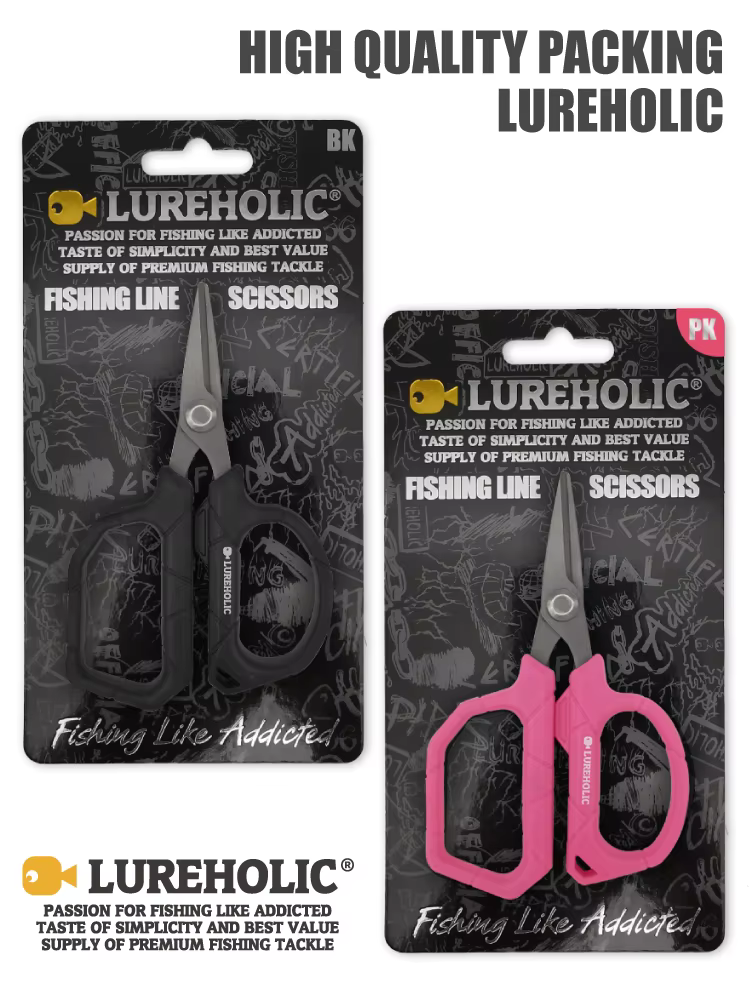 Lureholic Tijeras de pesca para trenzado – Dientes densos - imagen 3