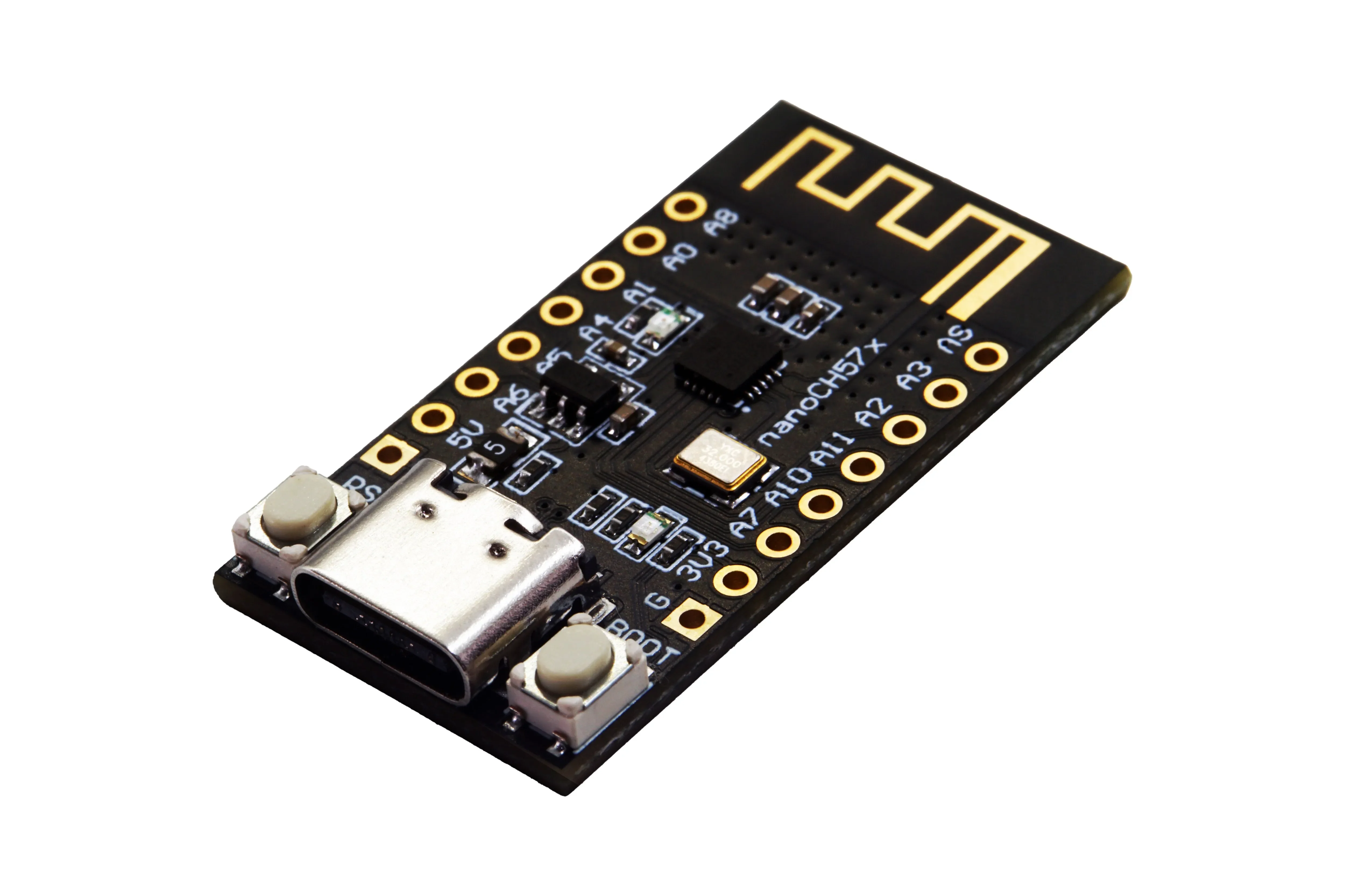 nanoCH57x placa de desarrollo RISC-V BLE RF 2,4 GHz USB-C - imagen 4
