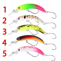 Wobbler Minnow hundimiento lento cebo duro Crankbait para carpa