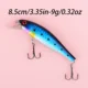Señuelo Minnow con ojos 3D de cebo duro plástico para pesca artificial - imagen 3