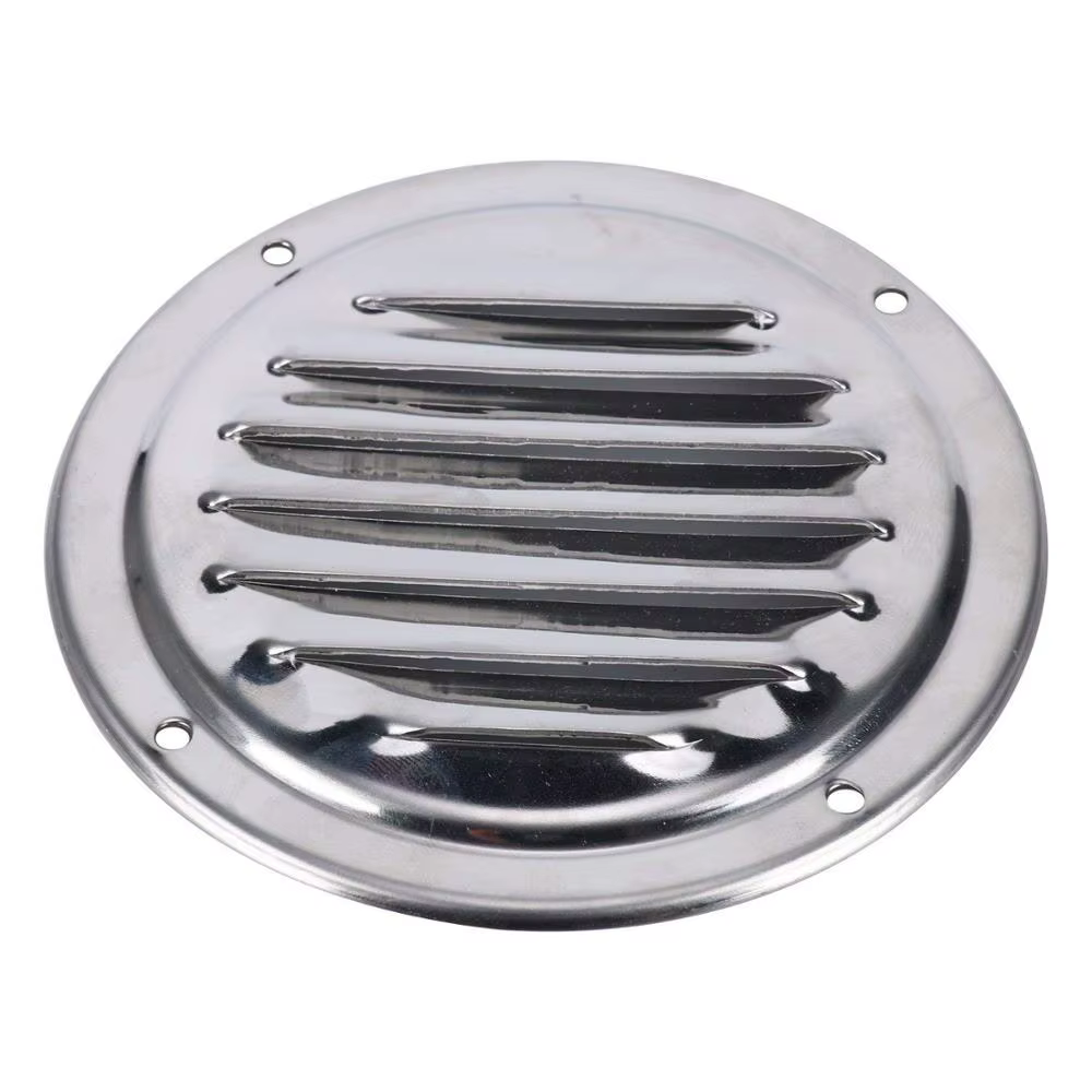 Cubierta ventilación louvered acero inoxidable para motor barco - imagen 3