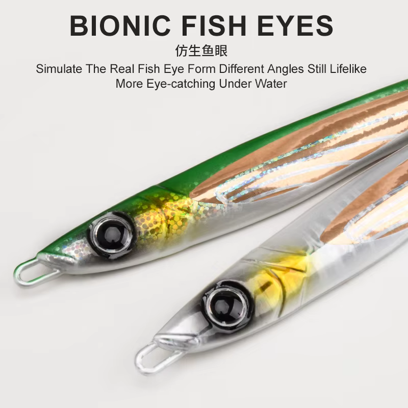 Jig Metálico OBSESSION J158 para Atún y Rey – Brillo UV Costera y Altura - imagen 2