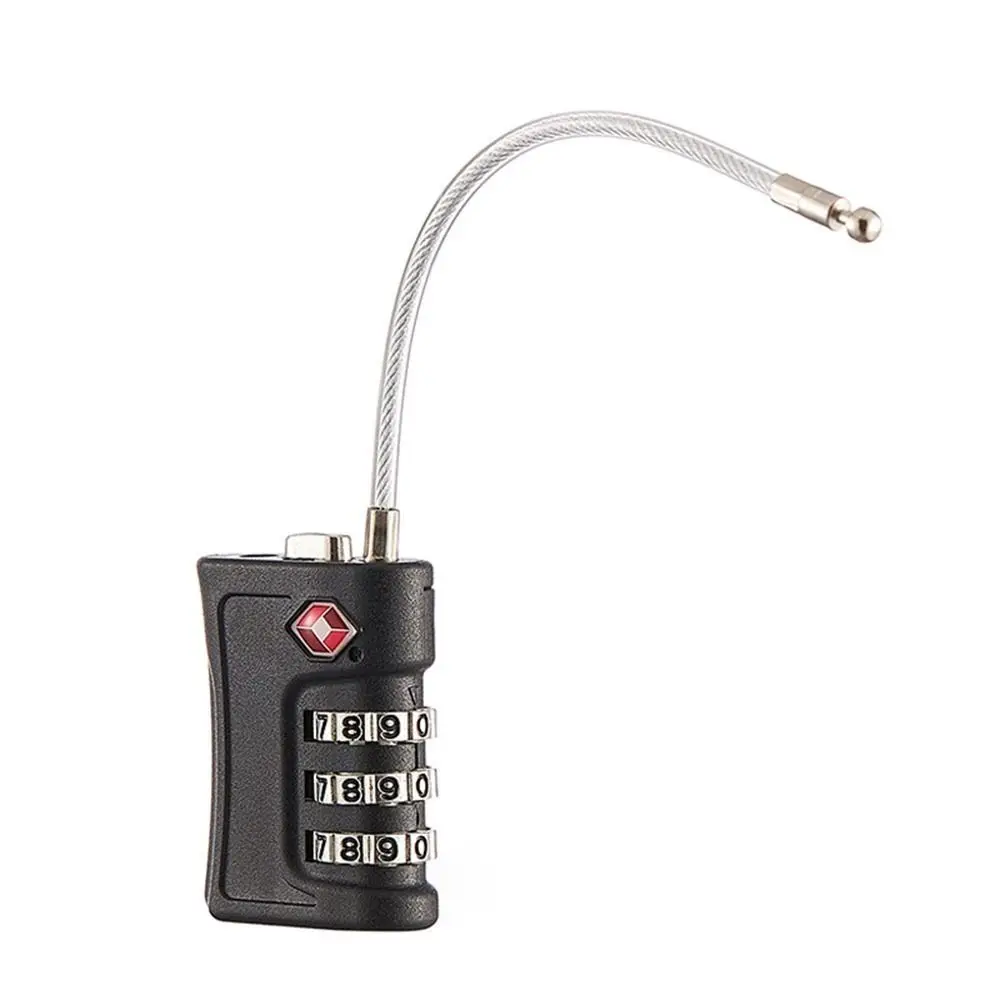 Candado TSA con cable y combinación para maleta y viaje - imagen 3