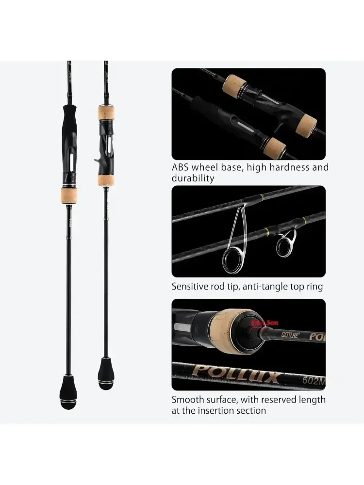 Goture Pollux caña de jigging lento 1,83‑1,98 m Fuji Ring agua salada - imagen 4
