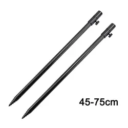 Soporte de aluminio para cañas de pesca de carpa