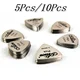 Púas de guitarra duraderas plateadas para bajo y ukelele - imagen 3