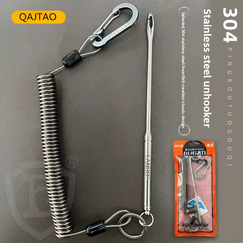 Desacoplador de Pescado QAJTAO Acero Inoxidable 304 – Boca Profunda - imagen 3