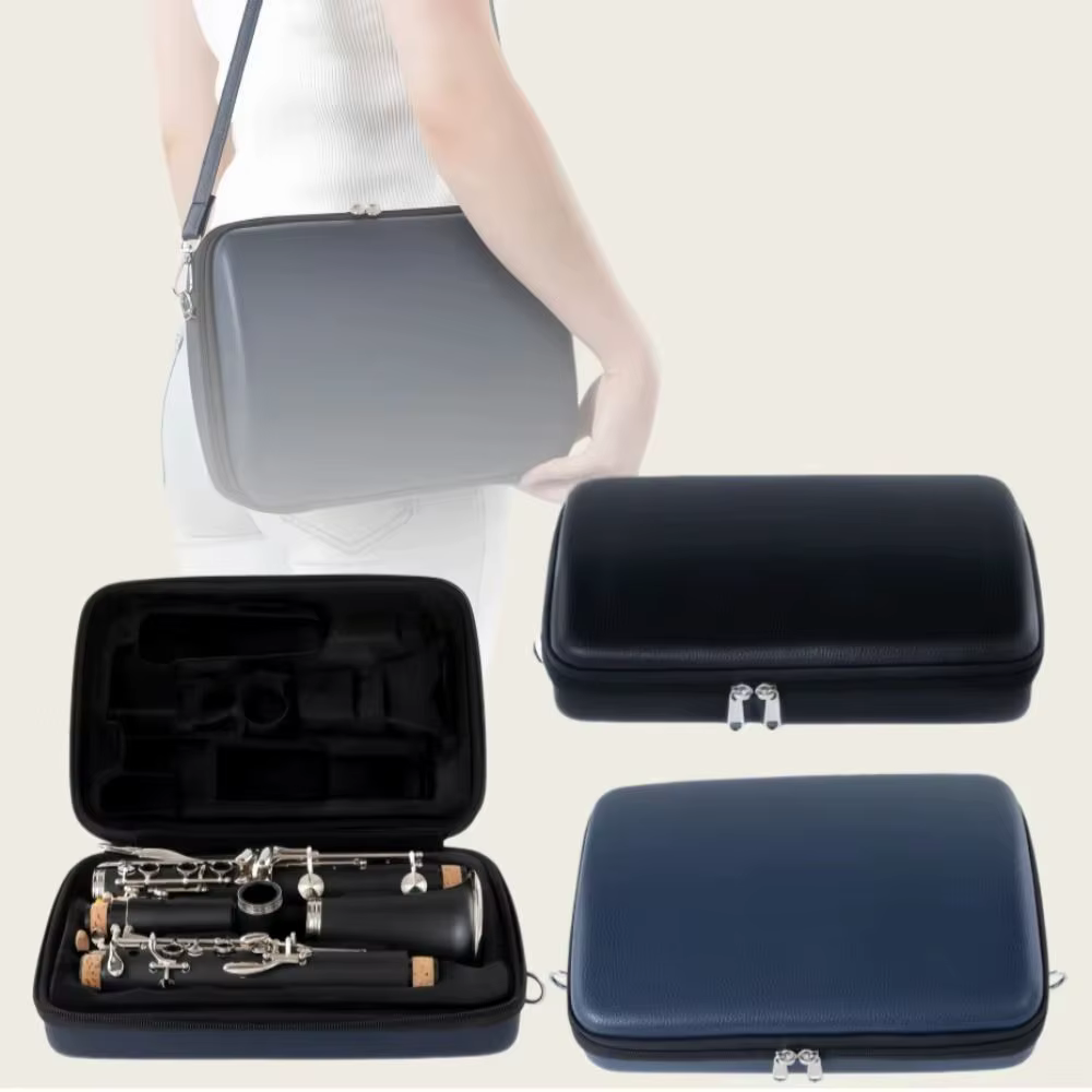 Estuche para clarinete de cuero - Mochila impermeable a prueba de caídas - imagen 5