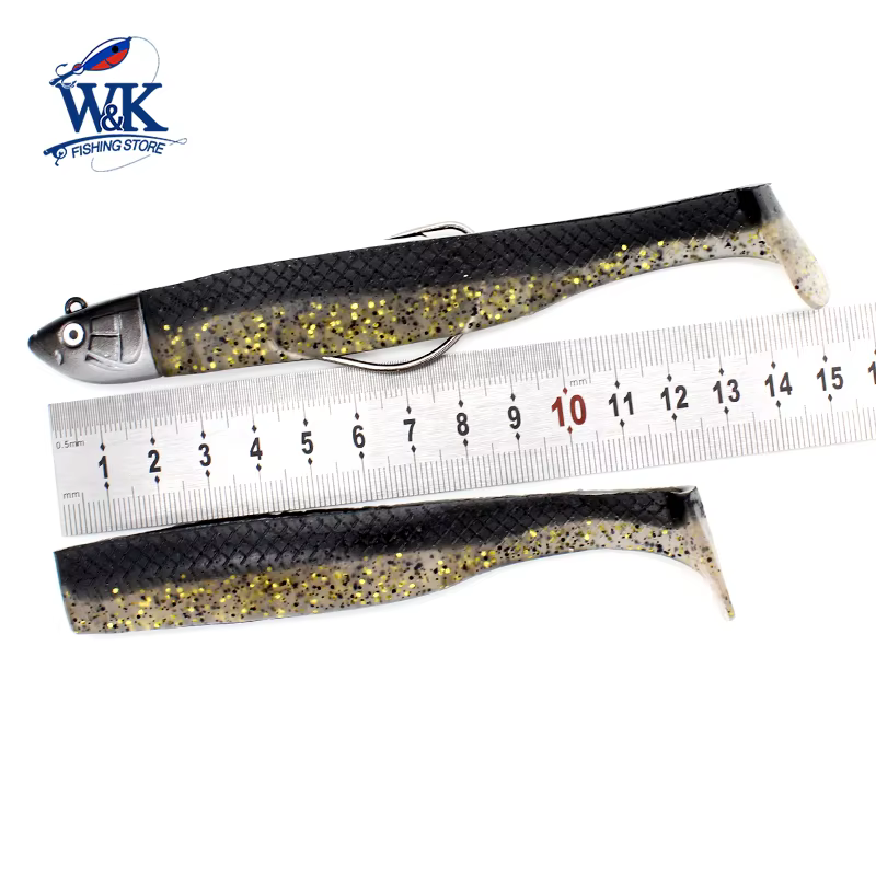 Kit Lubina: Jig Head 28g + Vinilo Cola de Paleta M120 Curricán - imagen 3