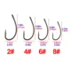 Hirisi Ronnie Rig con anzuelos de púas – montaje carp listo hair - imagen 2