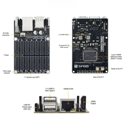 Servidor K8S NanoCluster CM4/5 Sipeed mini clúster K8S