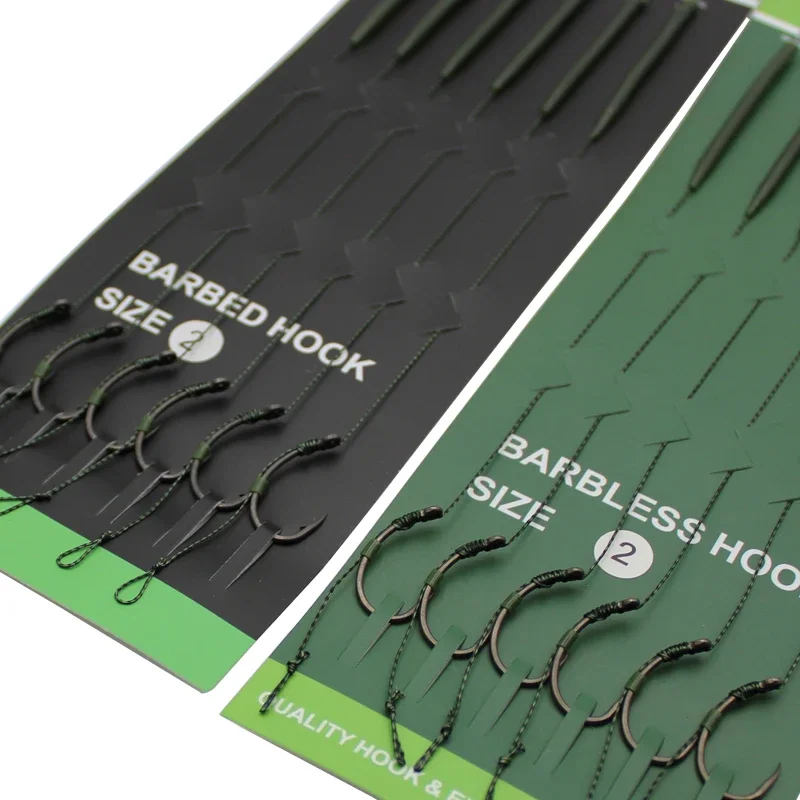 Pack de aparejos de pelo Rigtrip con anzuelos sin púas