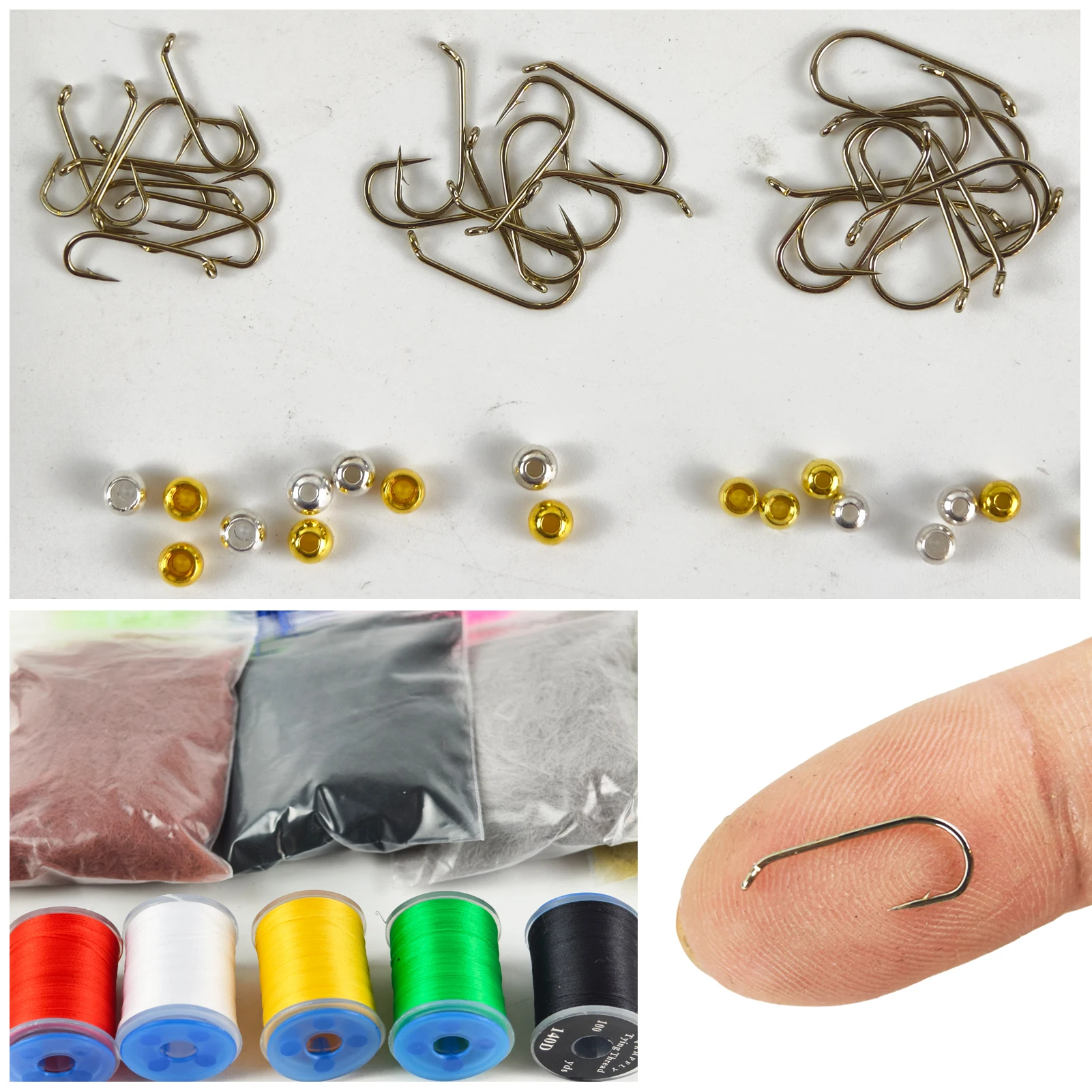 Kit de Atado de Moscas FREE FISHER – Materiales y anzuelos - imagen 3