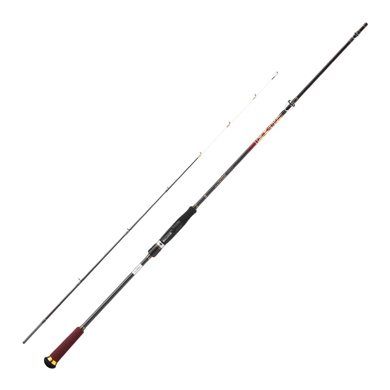 Ecooda EDBL Dusk Caña de pesca para barco carbono 30T con guías SIC