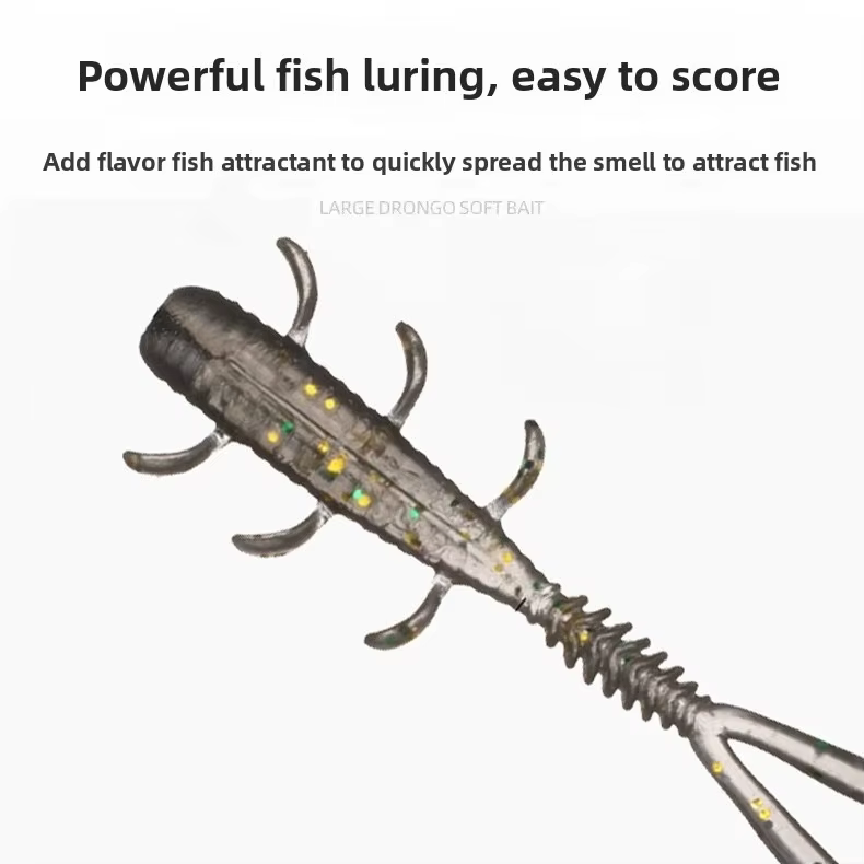 Mukun Jig TPE Mini – Vinilos para lubina y carpa - imagen 5