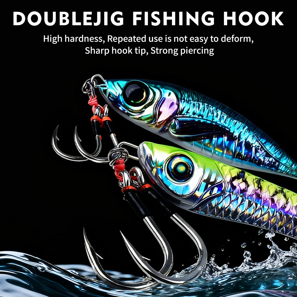 Anzuelos de asistencia jigging vertical Proberos – Acero carbono - imagen 5