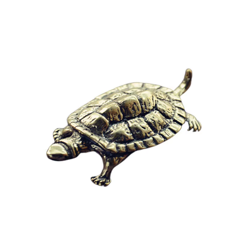Señuelo Tortuga Artesanal Latón – Pieza Retro para Pesca y Colección - imagen 4