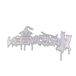 Troqueles de corte de acero al carbono Halloween – plantilla DIY