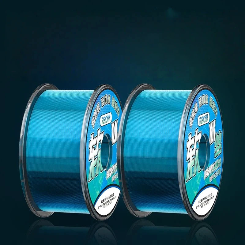 Hilo de nailon para pesca, aspecto liso y suave