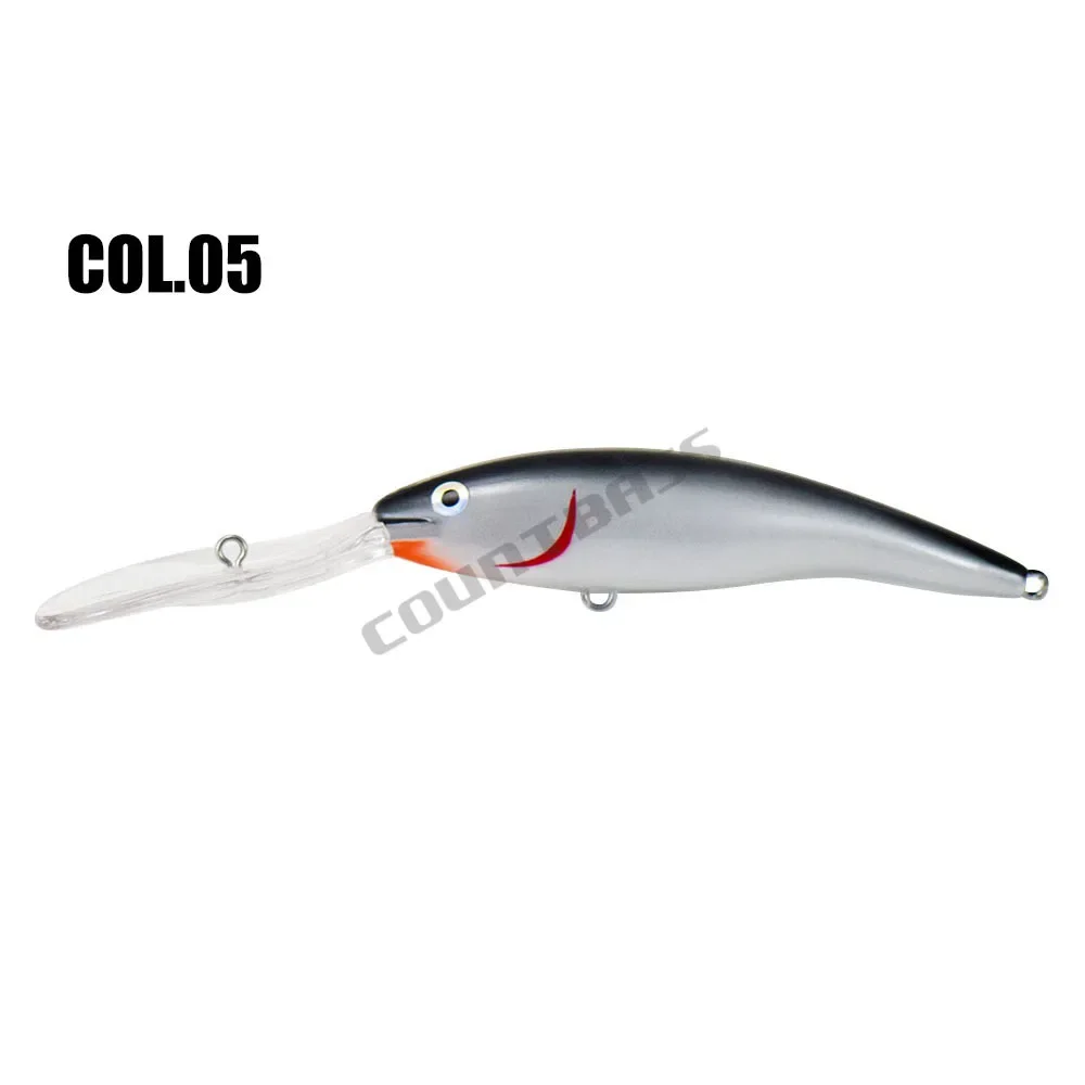 Countbass Deep Tail Wobbler – Crankbait flotante señuelo duro - imagen 3
