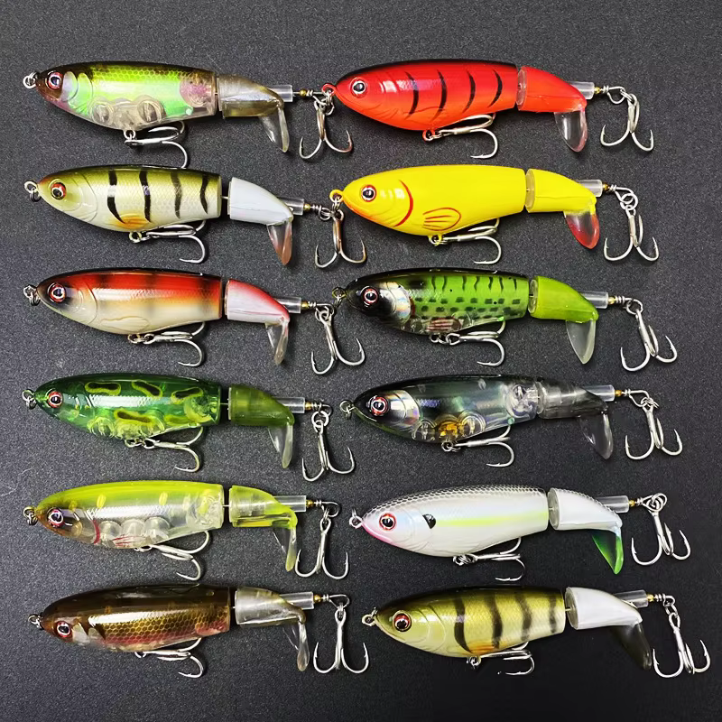 Señuelo cola giratoria Whopper Plopper 90 mm para lubina