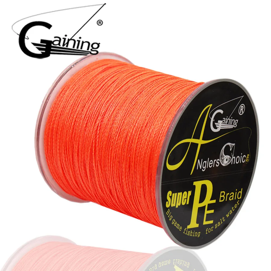 Línea trenzada PE multifilamento multicolor, súper resistente - imagen 5