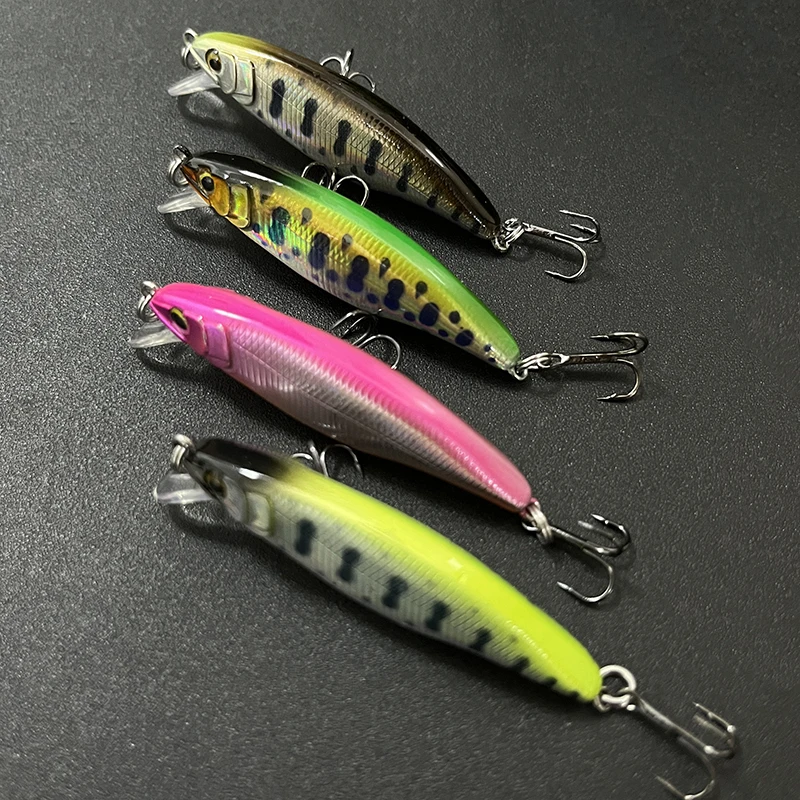 Señuelo Minnow hundimiento lento para lucio, trucha y lubina - imagen 4