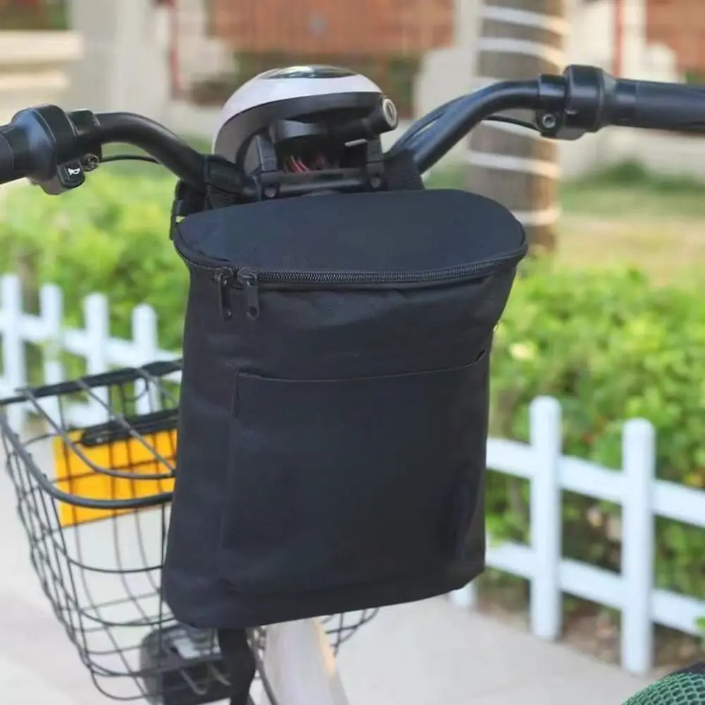 Bolsa impermeable extraíble con cremallera para manillar de bici - imagen 5