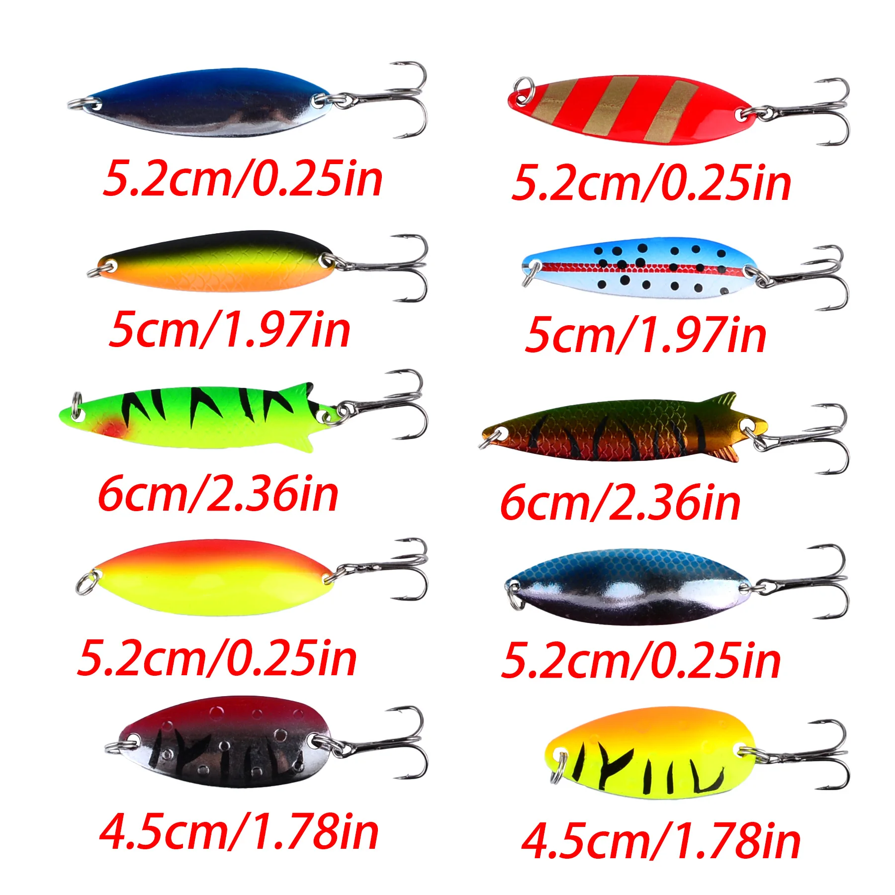 Señuelos tipo cuchara para trucha y lubina – Accesorios - imagen 4